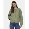 ONLY Prehodna jakna Heart 15366265 Zelena Regular Fit
