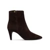 Škornji MICHAEL Michael Kors Daniela Heeled 40F6DNME6S Rjava