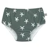 Lässig plavalne plenice za večkratno uporabo starfish deep olive 3-6 m, vel. 62/68