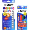 Starr i set - tempere 12ml, drvene boje ( 76227 )
