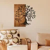 Aura of Nature -1 - Black, Walnut BlackWalnut Decorative Wooden Wall Accessory