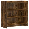Kreveta Dimljeni hrast 75 x 36 x 80 cm Konstruirano drvo