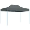 Šator za zabave Antracit 280 x 410 x 315 cm Oxford tkanina