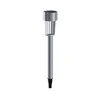 Aigostar - LED solarna lampa LED/0,006W/1,2V 29,5 cm hrom 6500K IP44