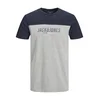 JACK & JONES Majica DAN, siva