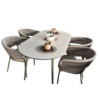 RATTAN SEDIA Trepezarija Stella + Sto Nora