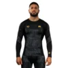 Venum X Chimaev Kompresiona majica Rashguard, Dugi rukav, Crno-sivi