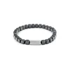 Calvin Klein Zapestnica MODERN SQUARE grafit/srebrna