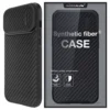 Maska za iPhone 14 Pro Max Nillkin Synthetic Fiber S crna