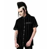 Moška srajca KILLSTAR - Wastelands Button-Up - Črna - KSRA005321
