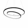Ideal Lux - LED luster na sajli OZ LED/52W/230V prečnik 80 cm CRI 90 crna