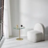 Hanah home Klub sto Chill 50x50x50cm Zlatni