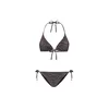 The Sunshine Brand Bikini Liz svetlo lila/črna