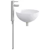 Umivaonik za kupaonicu Krom 35,5 x 35,5 x 14,5 cm Metal