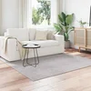 Tepisi za područja LUGO Krem i Siva 200 x 200 cm Poliester