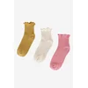 Nogavice Jenny 7KB-003-SS25 (3-PACK) Rumena