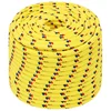 vidaXL Večnamenska uporabna vrv 12 mm 100 m Rumena PP