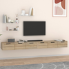 Zidni ormarići 2 kom boja hrasta 102x30x20 cm konstruirano drvo