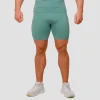 GymBeam Kompresivni šorc Mid Blue