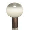 Artemide Laguna 26 namizna svetilka bronasta - Dnevna soba/jedilnica - Dizajn - sateniran bron, bela - Steklo