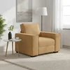 Sofa fotelja smeđa 100x78x84 cm baršun