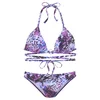 BRUNO BANANI Bikini azur / antracit / lila / jagoda