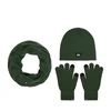 Set klobuk, bandana in rokavice Quiksilver CWBEO-QS-SM346-002-AW26 Temno zelena