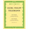 TELEMANN:FOUR SONATAS FOR TREBLE RECORDER