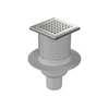 Enpro Talni odtok Floor drain lower D 50 mm, collar, stainless steel grid GATE