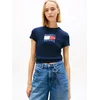 Tommy Jeans Majica DW0DW22781 Mornarsko modra Regular Fit