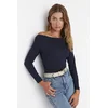 Trendyol Milla Ženska bluza TWOAW21BZ0106, Tamnoplava