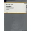 MARCELLO:3 SONATAS FOR ALTBLOCKFLOTE UND BASSO CON. OP.2