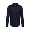 Armani Exchange za moške. 8NZC31ZN28Z1510 Srajca z mornariškim blokom (XL), Priložnostno, Stranka, Bombaž, Classic, Dolg roka