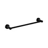 OMNIRES MP60214BL - Zidni držač za peškire MODERN PROJECT 40 cm mat crne boje