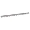 Ograda oko Travnjaka 10 pcs 102 x 4 x 4 cm Čelik Srebrna