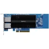 Dual-port 10GbE 10GBASE-T add-in card for Synology systems