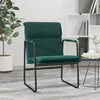 vidaXL vidaXL Počivalnik temno zelen 55x64x80 cm blago, (20934661)