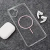 Maska Mag Case Clear Slim za Samsung A07/ A075F roze
