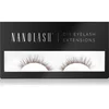 Nanolash DIY Eyelash Extensions set za podaljševanje trepalnic doma Classy BROWN 36 kos
