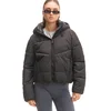 Cropp - Prošivena puffer jakna s kapuljačom - CRNO