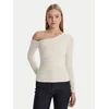 Guess Bluza W6RP02 KC1J2 Écru Regular Fit