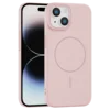 Rigid Silicone MagSafe maska za iPhone 14 Plus – roze