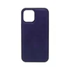 Maska za telefon LEATHER CASE za Iphone 12 Pro Max, Ljubičasta