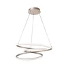 LED luster na sajli CORT LED/40W/230V srebrni