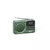 AKAI radio prijenosni FM, AM, BT, LCD, USB, punjiva baterija, zeleni APR-300