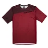 Moški kolesarski dres Race Face INDY SS Dark Red L
