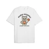 PUMA Junior Varsity Relaxed Tee Men, Men, White, S