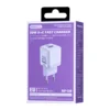 Remax Kućni punjač Kings RP-U8, 20W, USB-A i USB-C, Bijeli