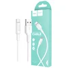 hoco. USB kabl za smartphone, USB type C kabl, 1 met, 2 A,beli - X25 Soarer USB type C, White