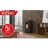 ALFA PLAM Peć na pelet za etažno grejanje Dino 17kW crna